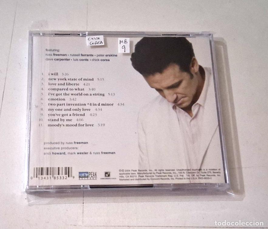 CDs de m&uacute;sica: ERIC MARIENTHAL &rdquo;GOT YOU COVERED ! &rdquo; CD 11 TRACKS CHICK COREA - Foto 2