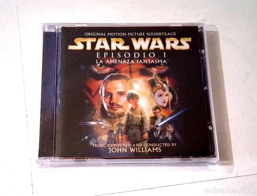 CDs de M&uacute;sica: ORIGINAL SOUNDTRACK &rdquo;STAR WARS EPISODIO I LA AMENAZA FANTASMA&rdquo; CD JOHN WILLIAMS