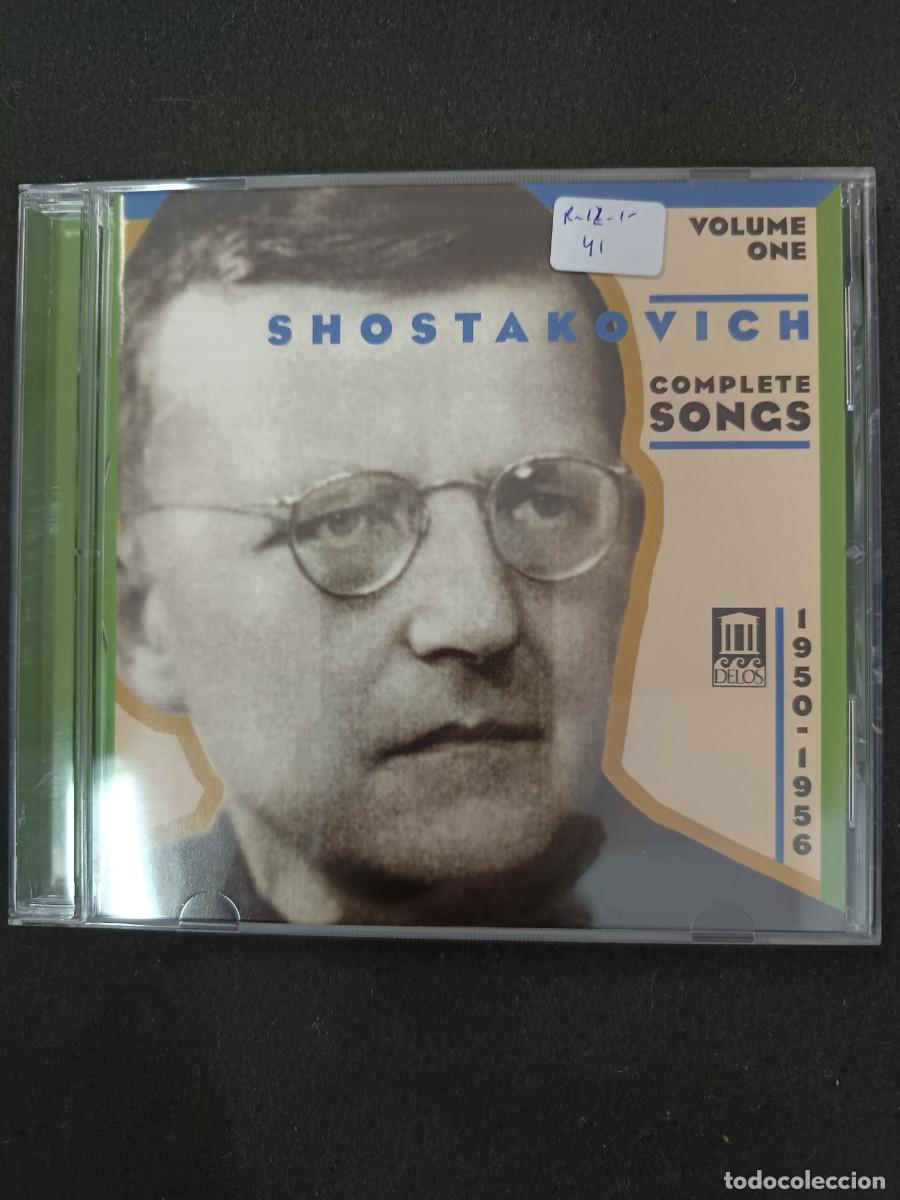 CDs de M&uacute;sica: SHOSTAKOVICH: COMPLETE SONGS. 1950-1956. VOLUME ONE