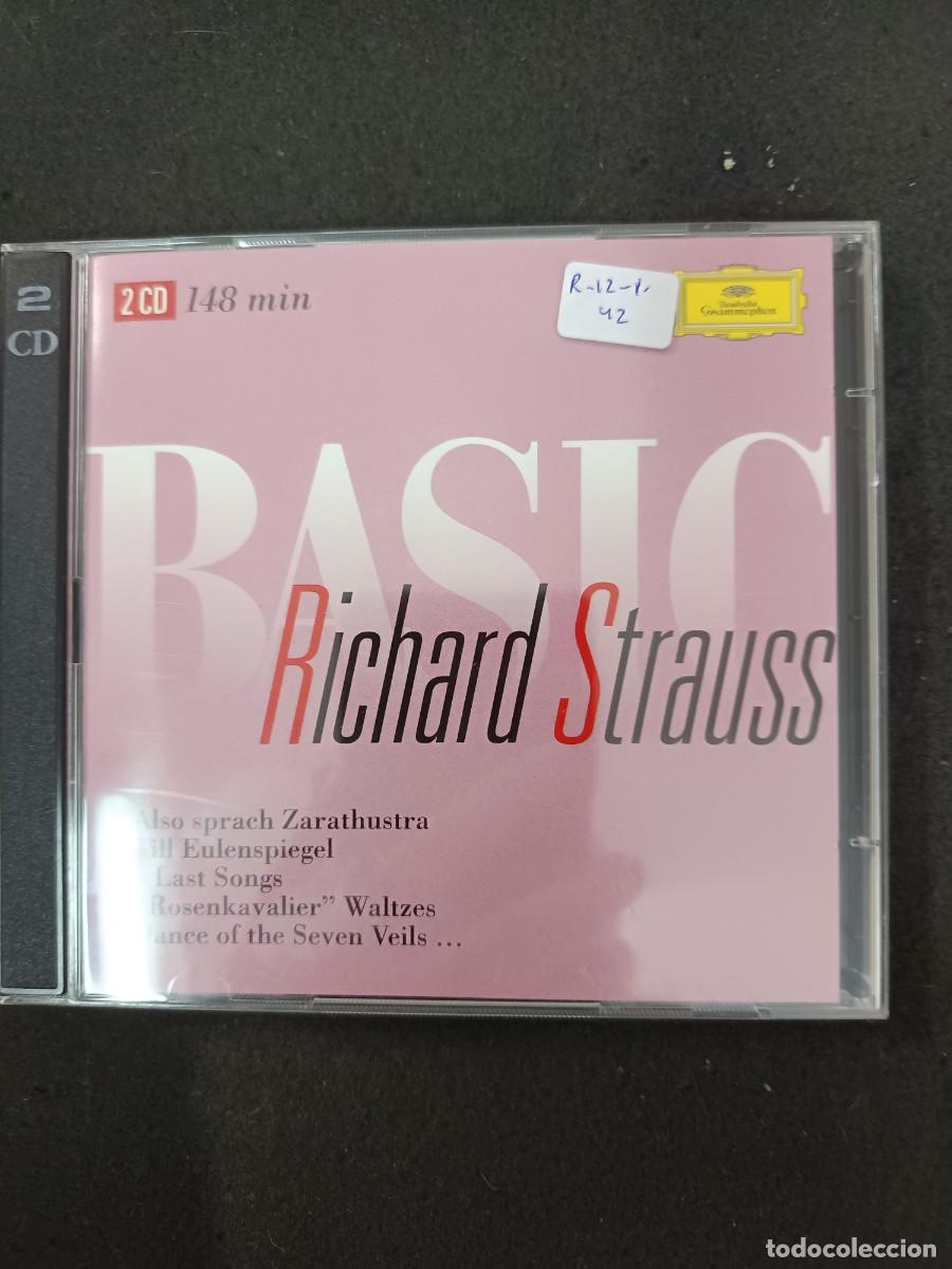 CDs de M&uacute;sica: 2 CD. RICHARD STRAUSS BASIC: ALSO SPRACH ZARATHUSTRA, TILL EULENSPIEGEL, 4 LAST SONGS, Y OTRAS