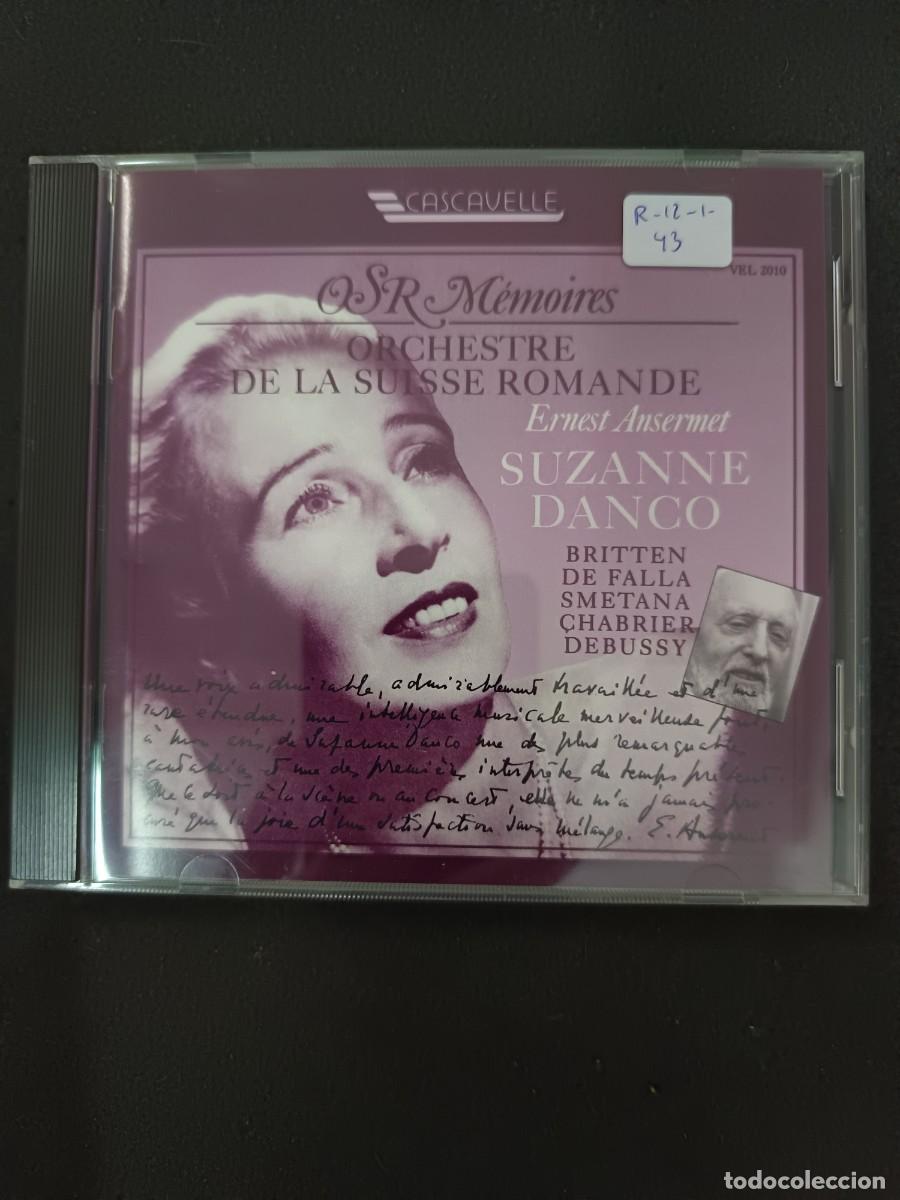 CDs de M&uacute;sica: ORCHESTRE DE LA SUISSE ROMANDE. ERNEST ANSERMET. SUZANNE DANCO. BRITTEN, DE FALLA, SMETANA Y OTROS
