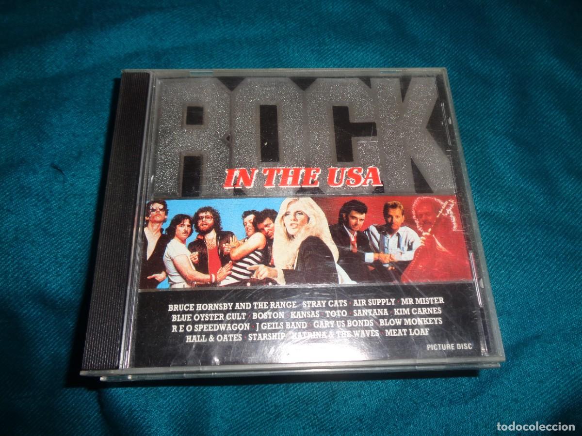 Music CDs: ROCK IN THE USA. STRAY CATS, TOTO, MEAT LOAF.... CD (#)