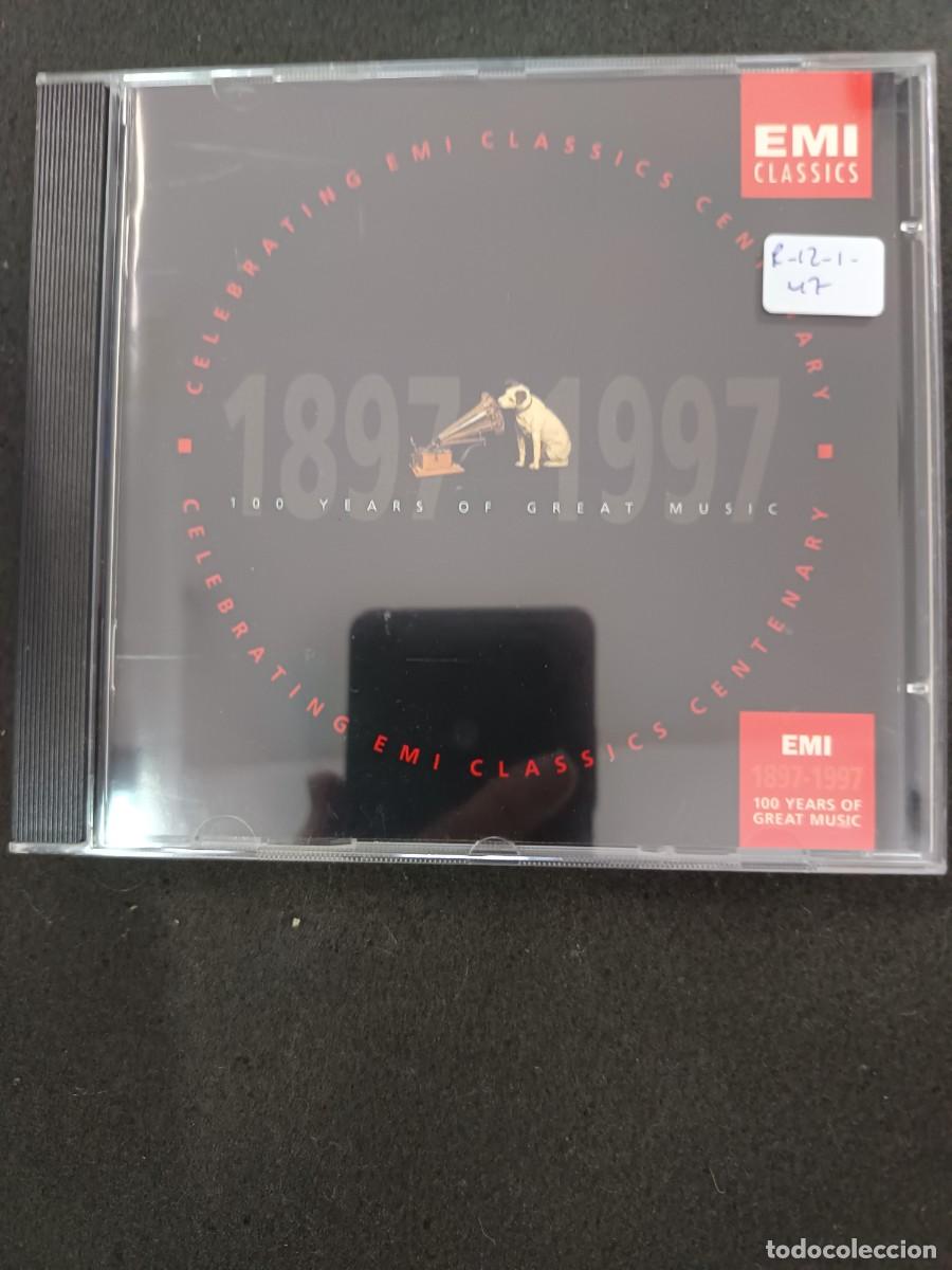 Music CDs: CELEBRATING EMI CLASSICS CENTENARY. 1897 - 1997. 100 YERS OF GREAT MUSIC