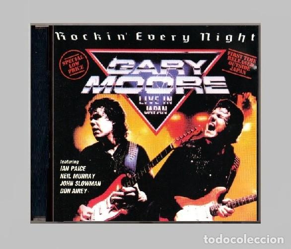 CD de M&uacute;sica: �T950 - GARY MOORE. ROCKIN EVERY NIGHT. LIVE IN JAPAN CD.