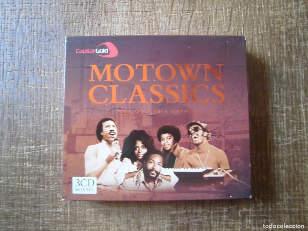 CDs de M&uacute;sica: TRIPLE CD MOTOWN CLASSICS THE SOUL OF A NATION