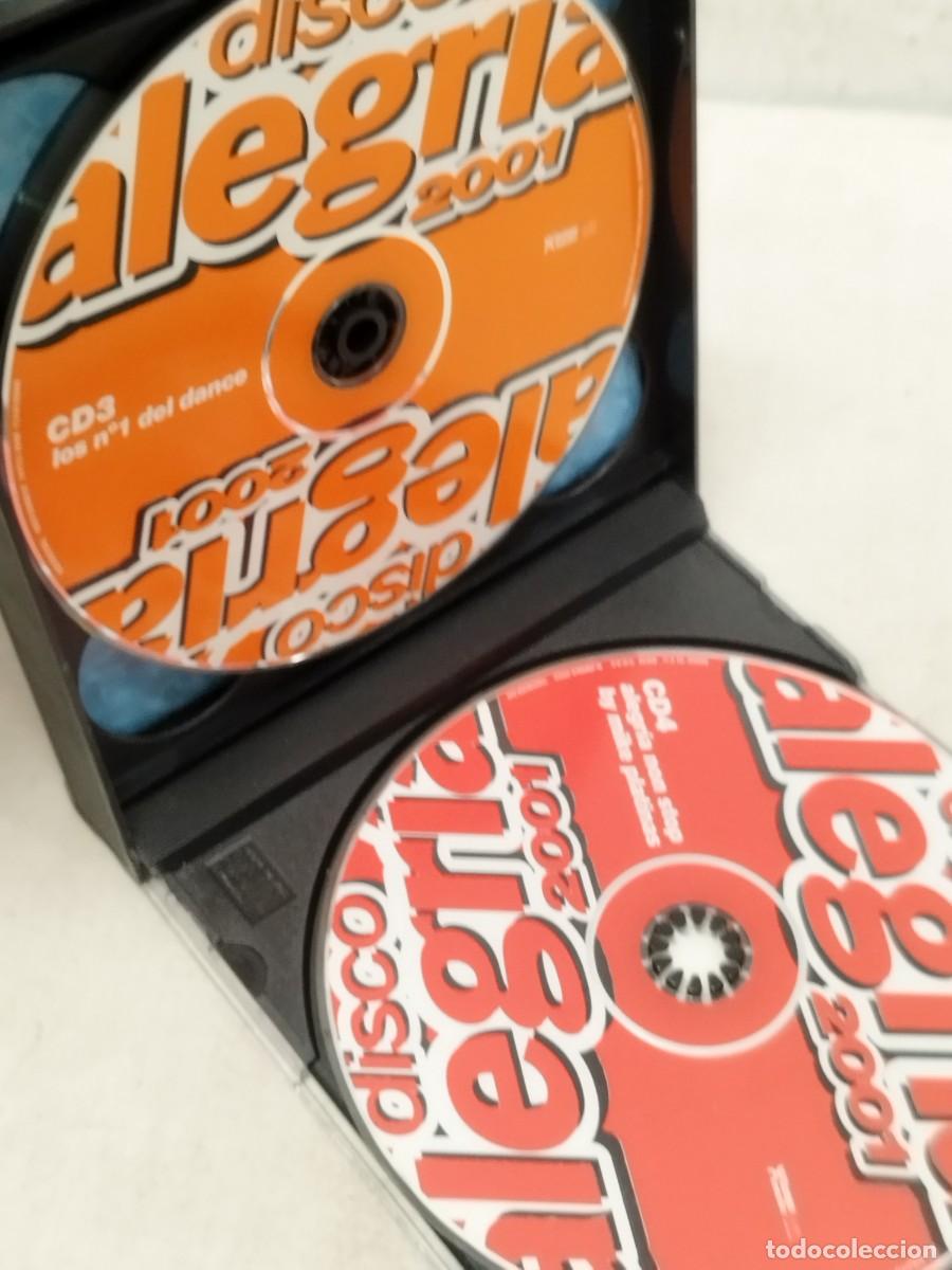 CDs de m&uacute;sica: Disco Alegria 2001 4 cds de merengue, salsa y dance. - Foto 3