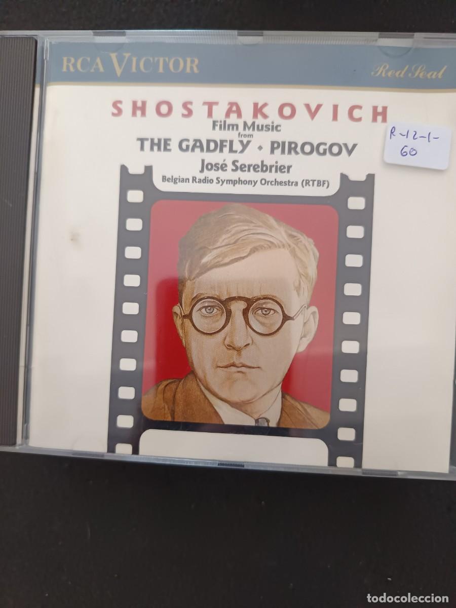 CDs de M&uacute;sica: SHOSTAKOVICH: THE GADFLY / PIROGOV (FILM MUSIC). DIR.: JOS&Eacute; SEREBRIER