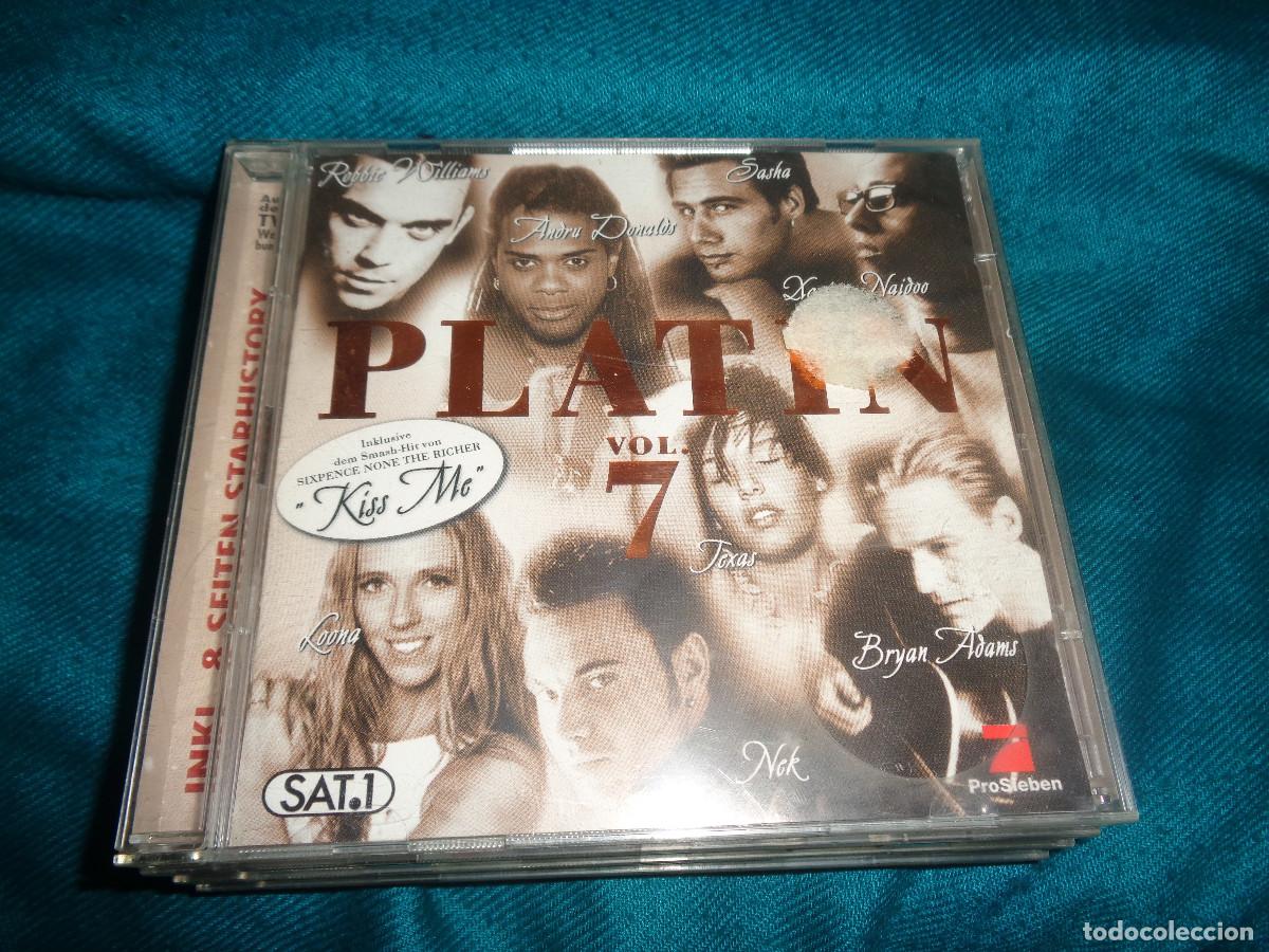 CDs de M&uacute;sica: PLATIN. VOL. 7. TEXAS, LOONA, NEK, SASHA.....2 CD&acute;S. GERMANY (#)