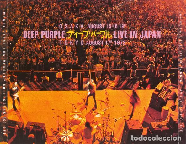CDs de M&uacute;sica: DEEP PURPLE LIVE IN JAPAN(3 CDS)