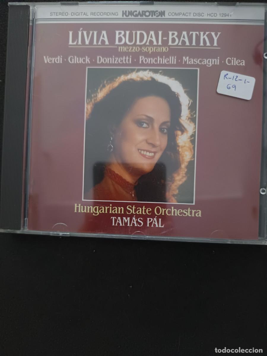 CDs de M&uacute;sica: L&Iacute;VIA BUDAI-BATKY: VERDI. GLUCK, DONIZETTI, PONCHIELLI, MASCAGNI, CILEA. DIR.: TAM&Aacute;S P&Aacute;L