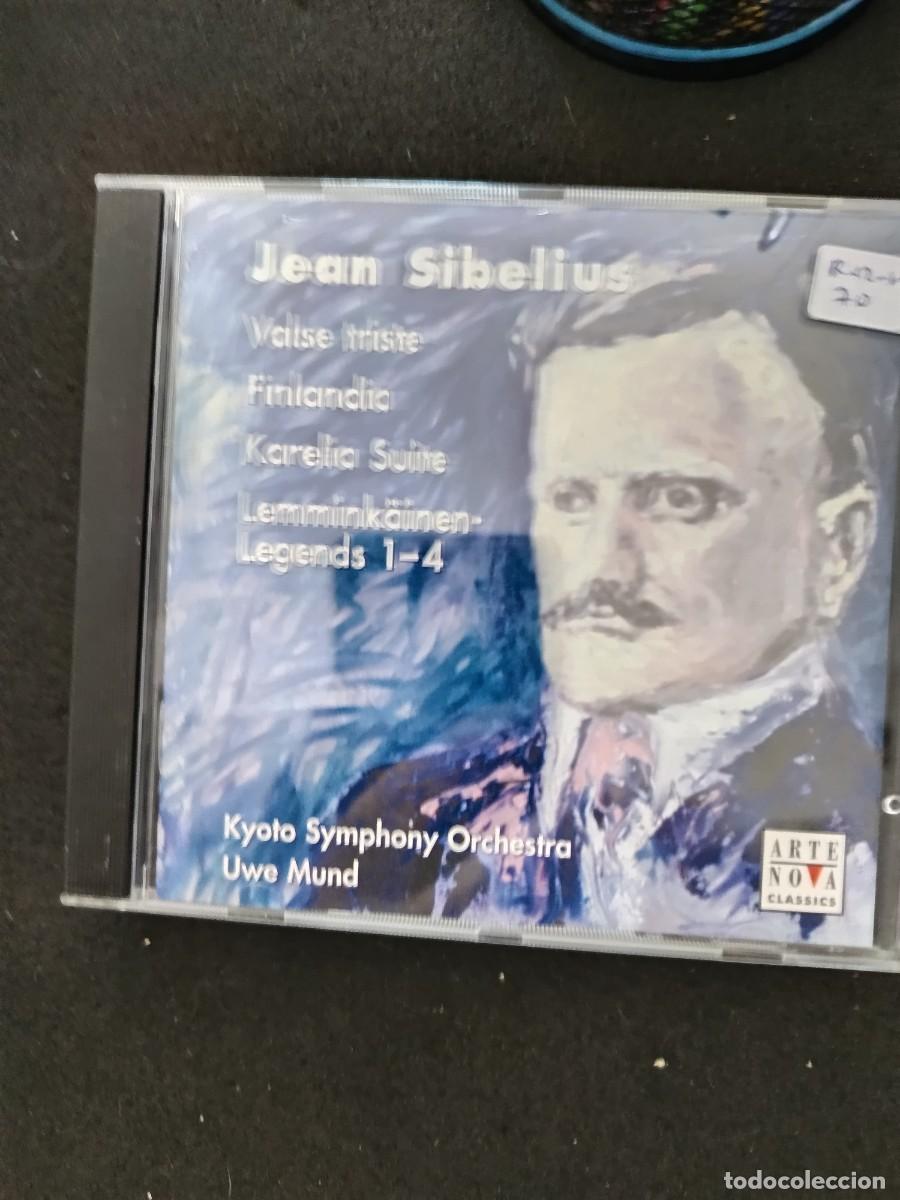CDs de M&uacute;sica: JEAN SIBELIUS: VALSE TRISTE, FINLANDIA, KARELIA SUITE, LEMMINK&Auml;INEN-LEGENDS 1-4. DIR.: UWE MUND