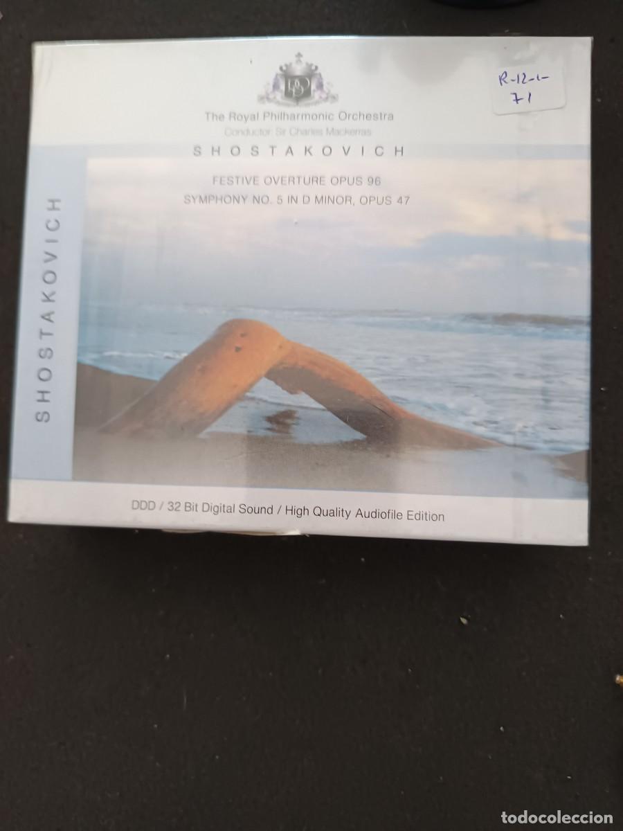 CDs de M&uacute;sica: SHOSTAKOVICH: FESTIVE OVERTURE, OP 96 / SYMPHONY N&ordm; 5, OP.47