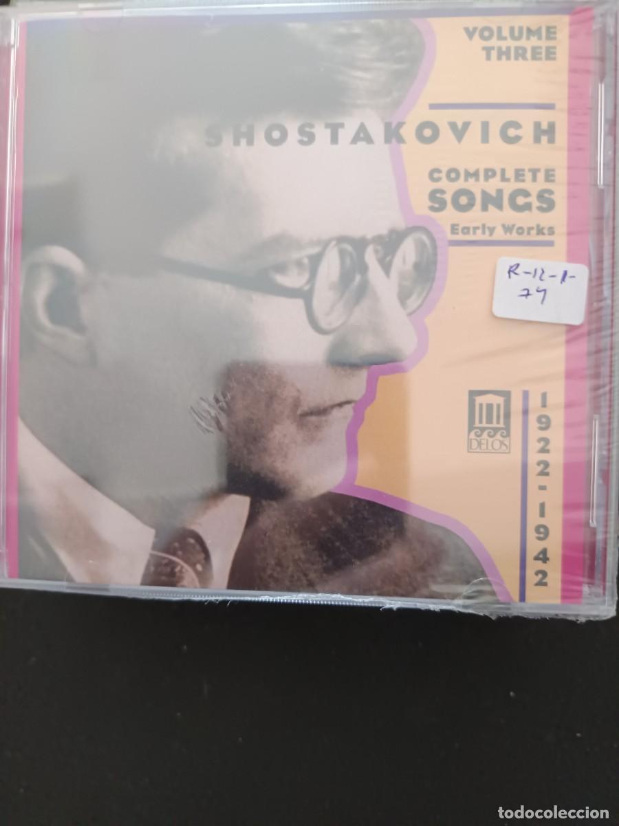 CDs de M&uacute;sica: SHOSTAKOVICH: COMPLETE SONGS. EARLY WORKS. 1922-1942. VOLUME THREE