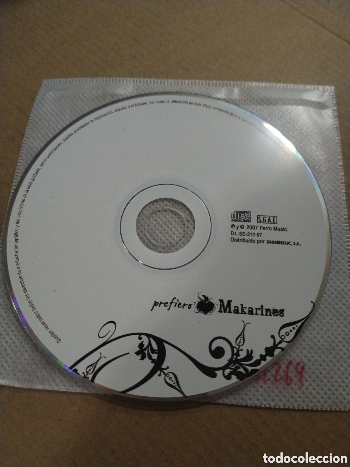CDs de M&uacute;sica: MAKARINES. PREFIERO. FLAMENCO.. CD.