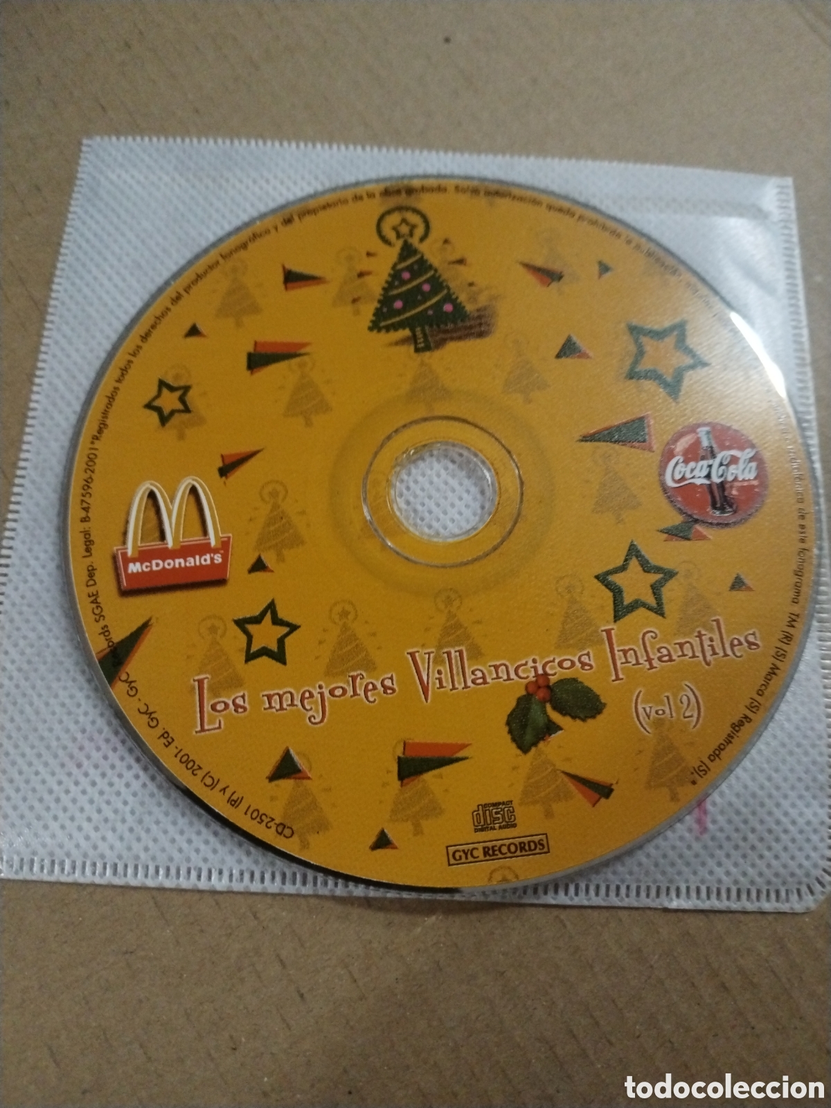 Musik-CDs: Los mejores Villancicos Infantiles. Volumen 2. Coca-Cola. CD.