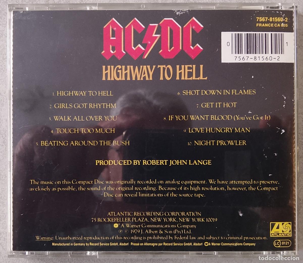 CDs de m&uacute;sica: AC/DC. Highway to hell. CD. - Foto 2