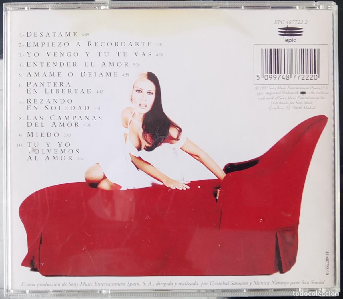 CDs de m&uacute;sica: M&oacute;nica Naranjo. Palabra de mujer. CD. - Foto 2
