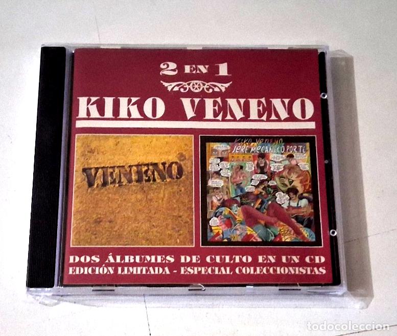 CDs de M&uacute;sica: KIKO VENENO &rdquo;VENENO / SERE MECANICO POR TI&rdquo; CD 17 TRACKS