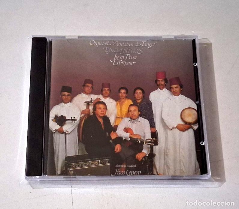 CDs de M&uacute;sica: EL LEBRIJANO JUAN PE&Ntilde;A &rdquo;ENCUENTROS&rdquo; CD 8 TRACKS ORQUESTA ANDALUSI DE TANGER