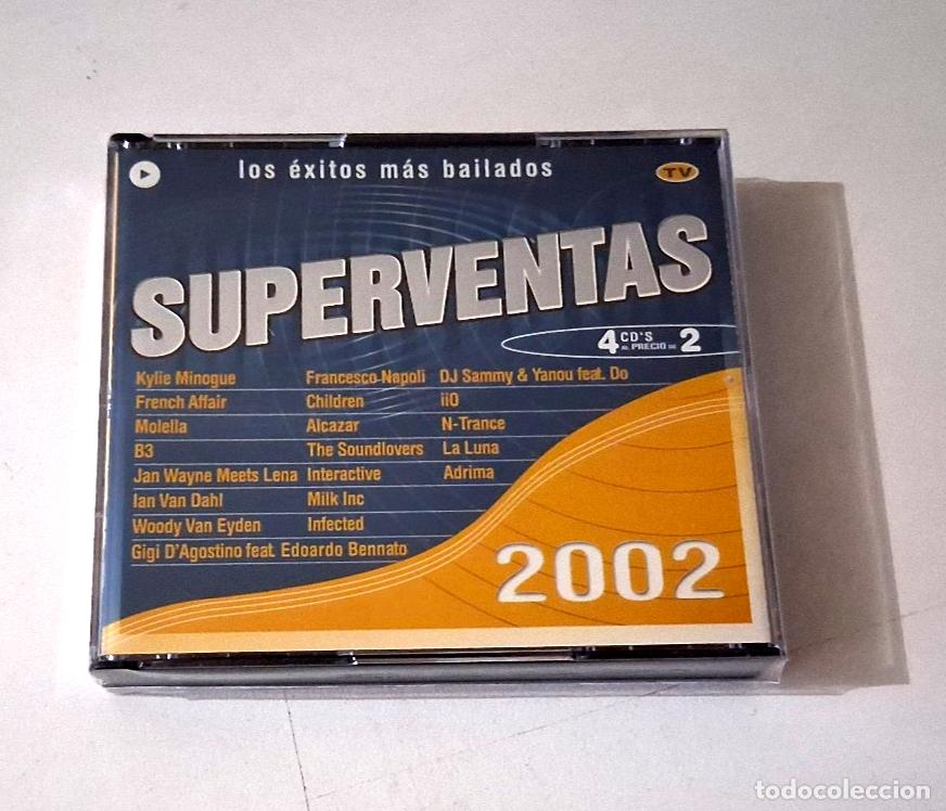 CDs de M&uacute;sica: CD &rdquo;SUPERVENTAS 2002&rdquo; 4CD 70 TRACKS DANCE PROGRESSIVE HOUSE RADIO
