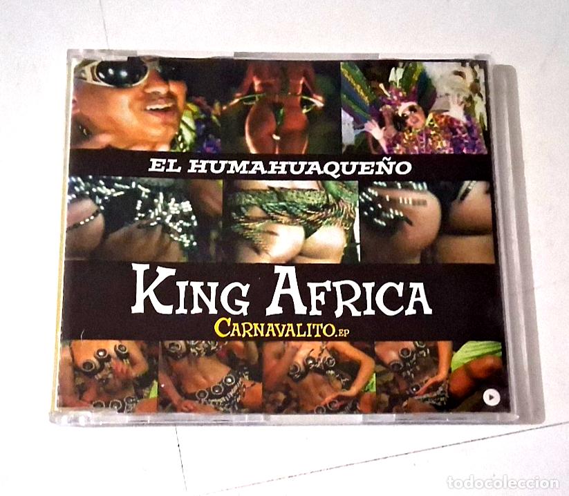CDs de M&uacute;sica: KING AFRICA &rdquo;CARNAVALITO EP EL HUMAHUAQUE&Ntilde;O&rdquo; CD SINGLE 4 TRACKS COMO NUEVO