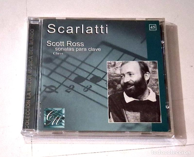 CDs de M&uacute;sica: SCOTT ROSS &rdquo;SCARLATTI SONATAS PARA CLAVE&rdquo; CD 19 TRACKS COMO NUEVO