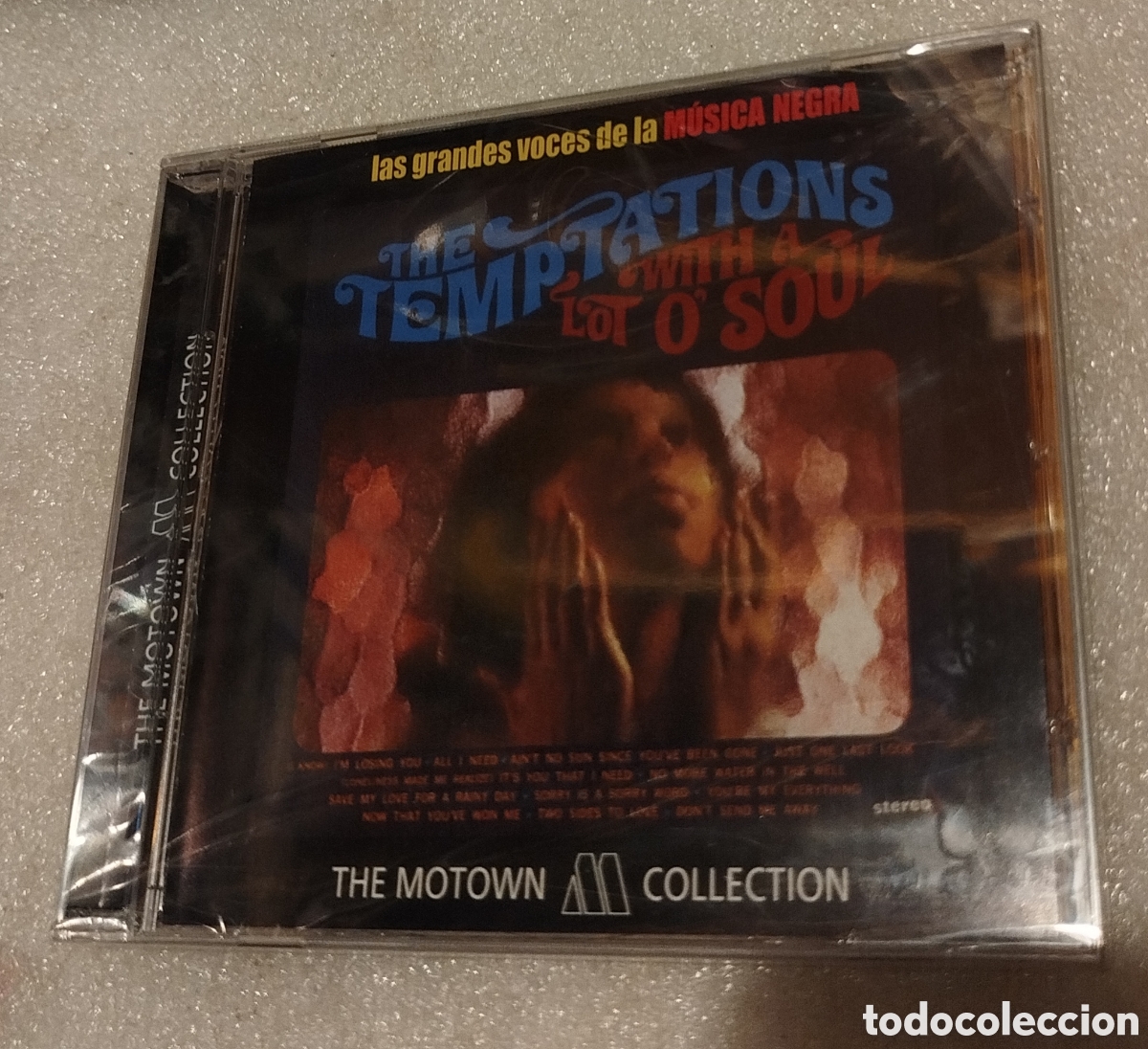 CDs de M&uacute;sica: The Temptations &ndash; With A Lot O&acute;Soul. SIN ABRIR