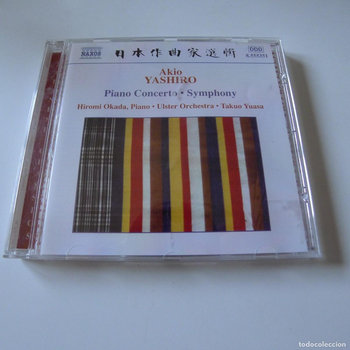 CDs de M&uacute;sica: Akio Yashiro, Hiromi Okada, Ulster Orchestra, Takuo Yuasa &ndash; Piano Concerto &bull; Symphony CD