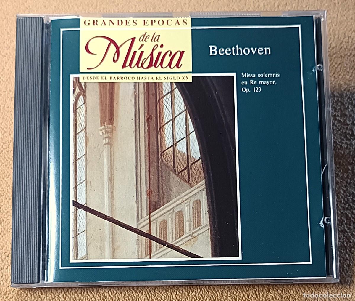 CDs de M&uacute;sica: CD Beethoven - Missa Solemnis Op. 123 (Grandes &Eacute;pocas de la M&uacute;sica)