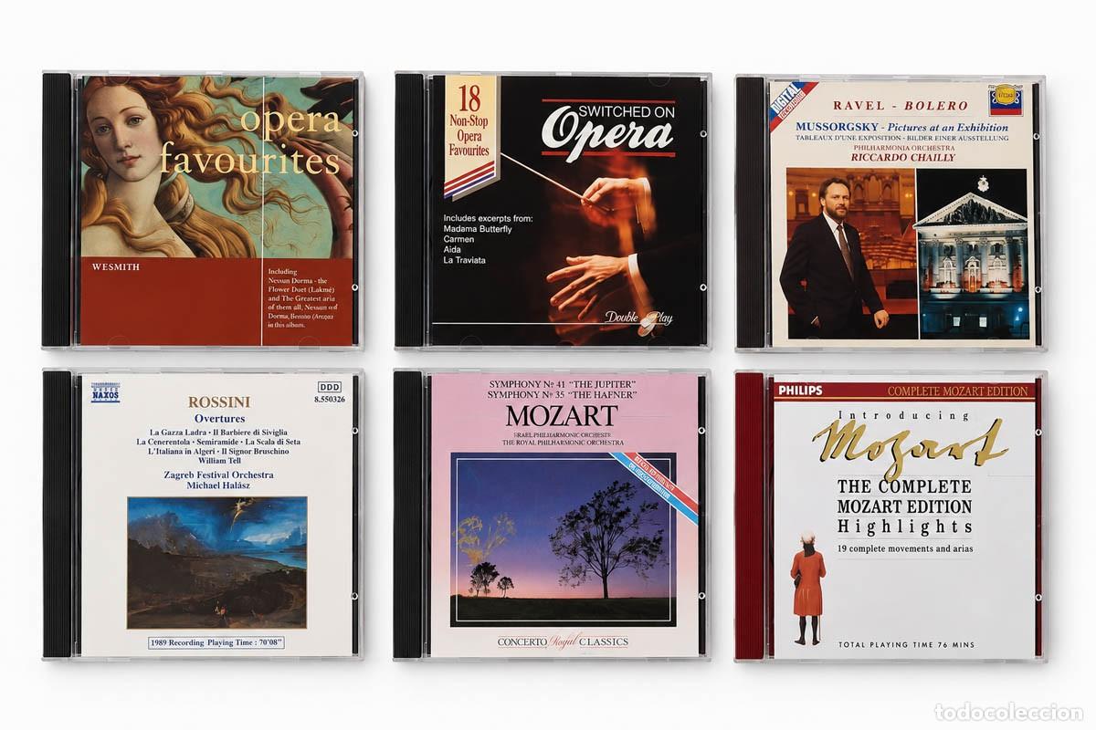 CDs de M&uacute;sica: 6 CDs de m&uacute;sica cl&aacute;sica