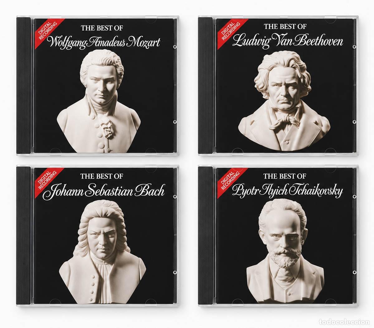 CDs de M&uacute;sica: 4 CDs de m&uacute;sica cl&aacute;sica de la colecci&oacute;n The Best Of