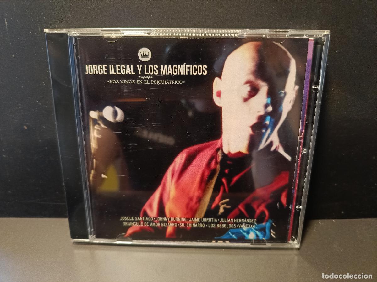 CDs de M&uacute;sica: DOBLE CD JORGE ILEGAL Y LOS MAGNIFICOS COPIA CDR CON FOLLETO INTEGRO A COLOR PEPETO