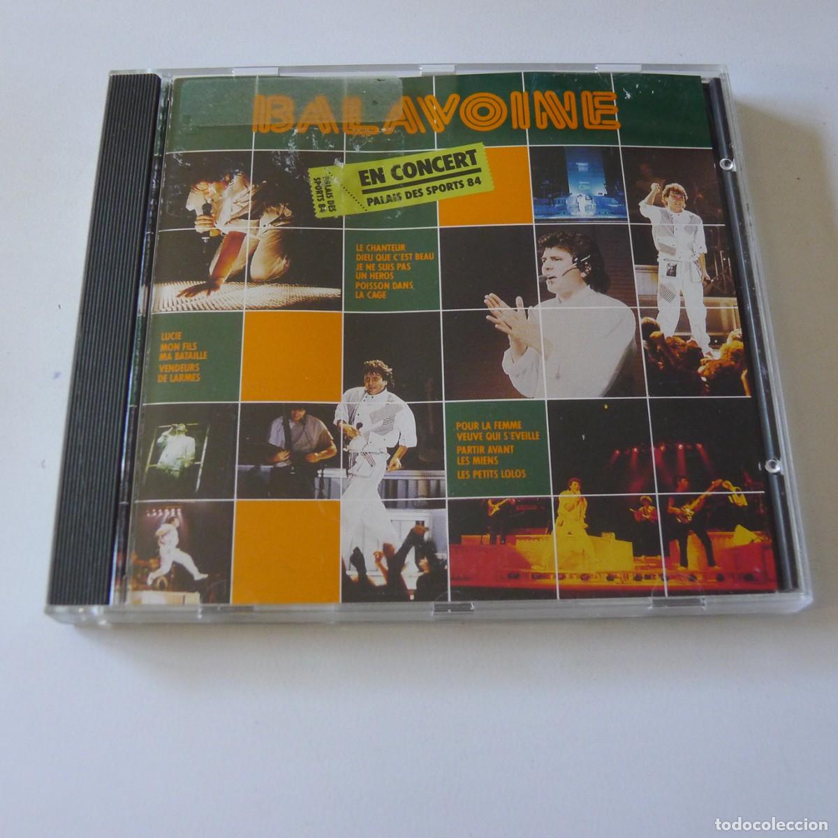CDs de M&uacute;sica: Balavoine &ndash; Palais Des Sports 84 CD raro