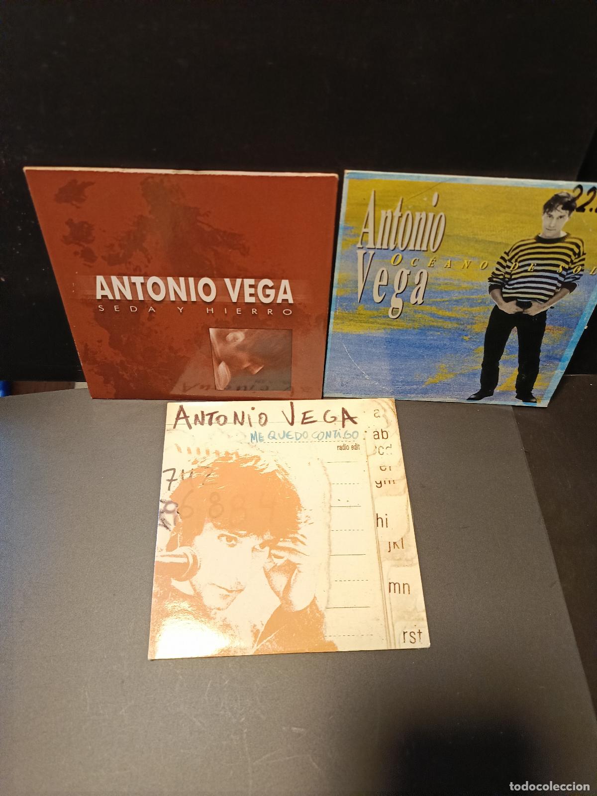CDs de M&uacute;sica: LOTE CD SINGLE ANTONIO VEGA (3) PEPETO