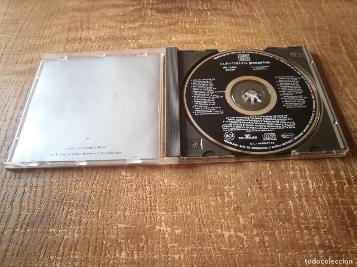 CDs de m&uacute;sica: CD EURYTHMICS GREATEST HITS - Foto 3