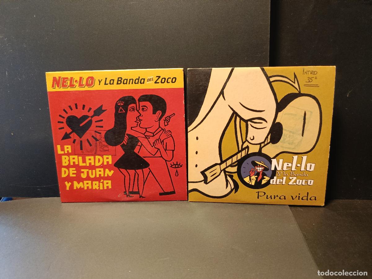 CDs de M&uacute;sica: lote nel lo y la banda del zoco cd single (2) pepeto