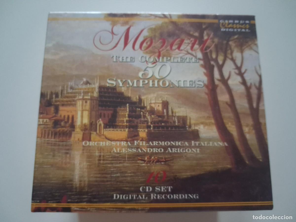 CDs de M&uacute;sica: BOXSET MOZART - THE COMPLETE 50 SYMPHONIES