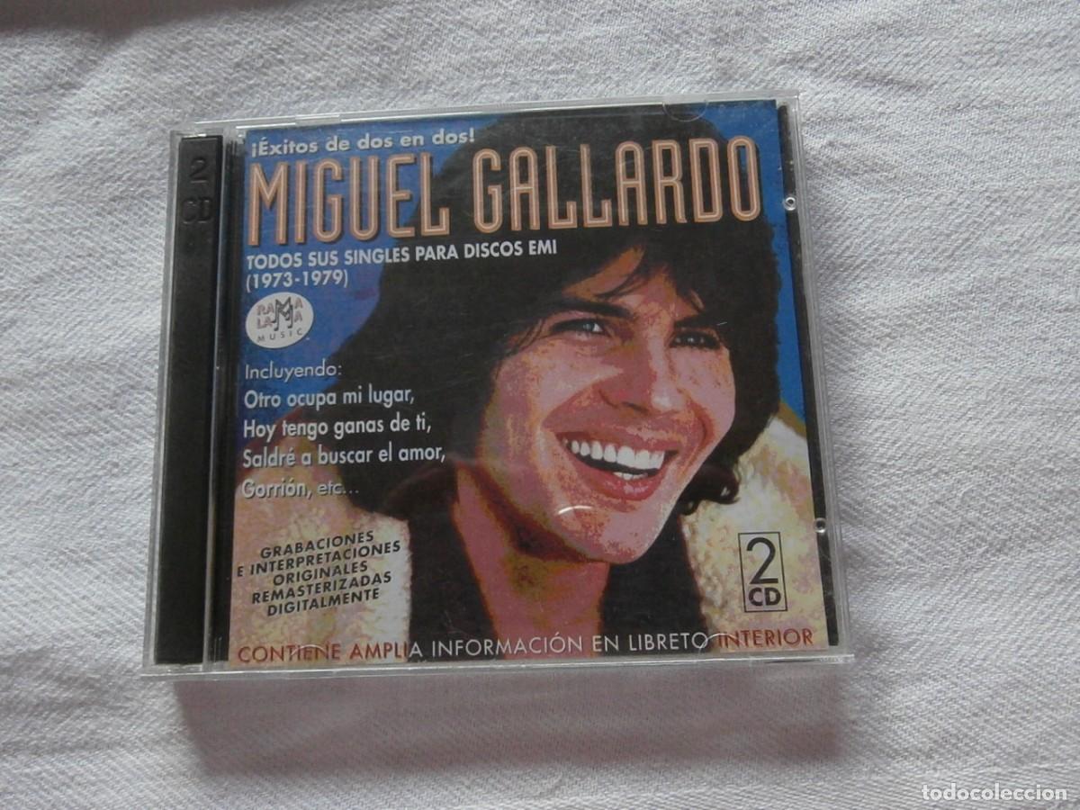 CDs de M&uacute;sica: MIGUEL GALLARDO 2 CD&acute;D TODOS SUS EXITOS 1973/1974 - 24 TEMAS -COMO NUEVO