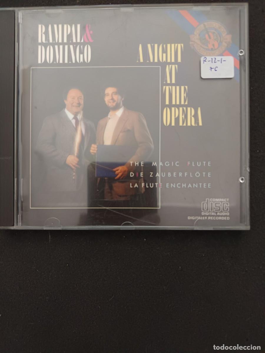 CDs de M&uacute;sica: RAMPAL & DOMINGO. A NIGHT AT THE OPERA.