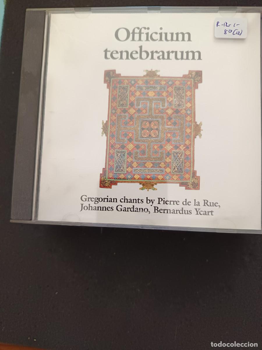 CDs de M&uacute;sica: OFFICIUM TENEBRARUM. GREGORIAN CHANTS BY PIERRE DE LA RUE, JOHANNES GARDANO, BERNARDUS YCART