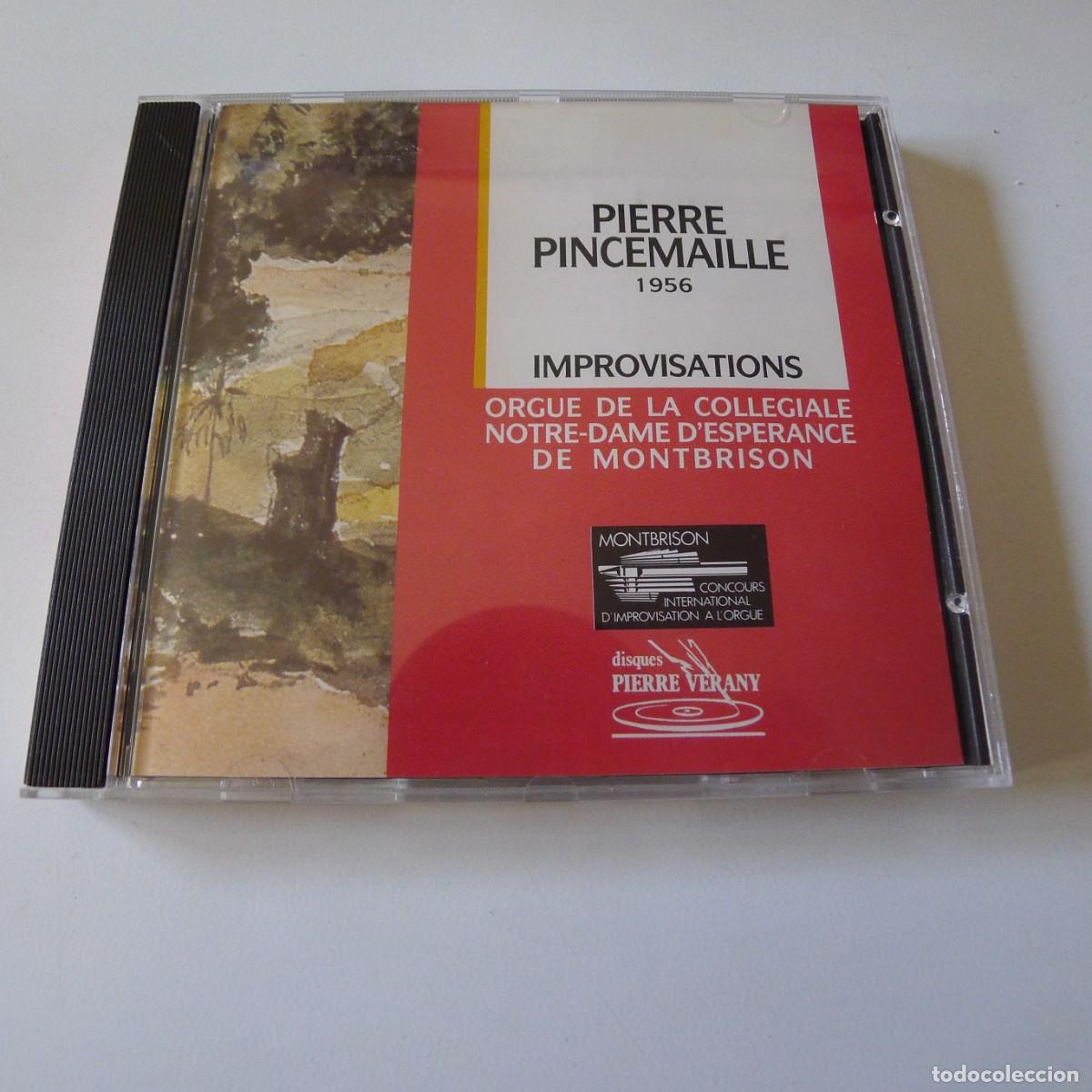 CDs de M&uacute;sica: Pierre Pincemaille &ndash; Improvisations CD