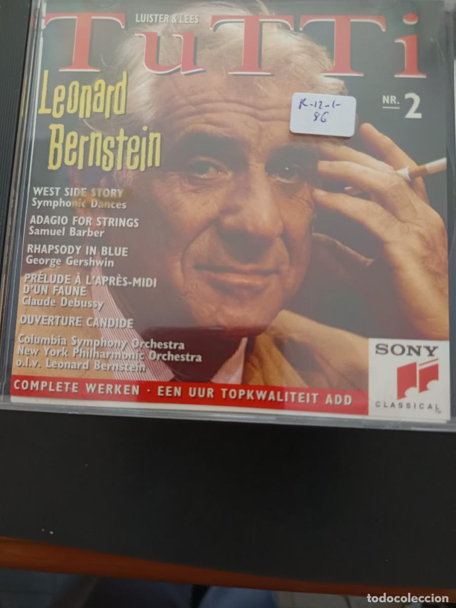 CDs de M&uacute;sica: TUTTI LEONARD BERNSTEIN. (EMI CLASSICS); SAMUEL BARNER, GEORGE GERSCHWINB, DEBUSSY