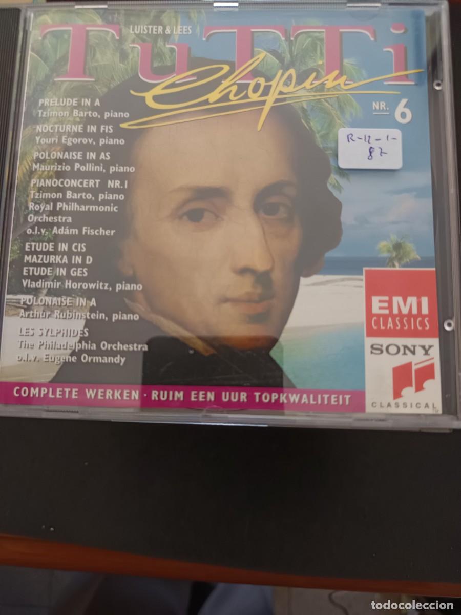 CDs de M&uacute;sica: TUTTI CHOPIN. (EMI CLASSICS); YOURI EGOROV, MAURIZIO POLLINI, ADAM FISCHER, VLADIMIR HOROWITZ, EUGE