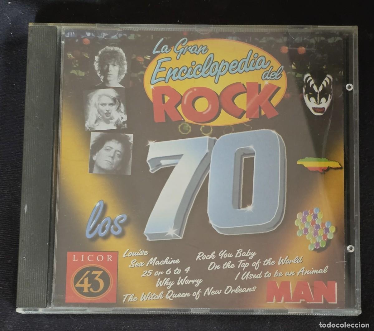 CDs de M&uacute;sica: CD ROM - LA GRAN ENCICLOPEDIA DEL ROCK LOS 70