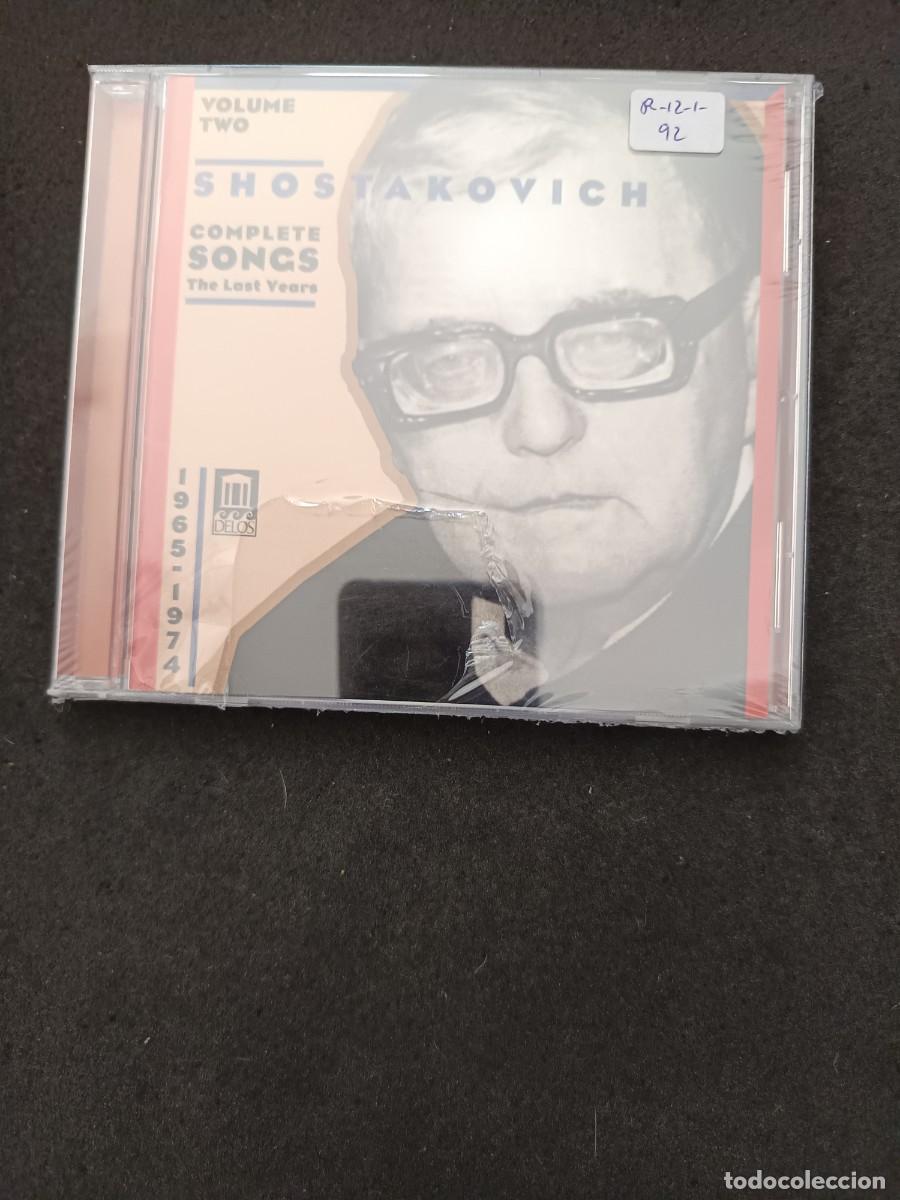 CDs de M&uacute;sica: SHOSTAKOVICH: COMPLETE SONGS. THE LAST YEARS. 1965 - 1974. VOLUME TWO