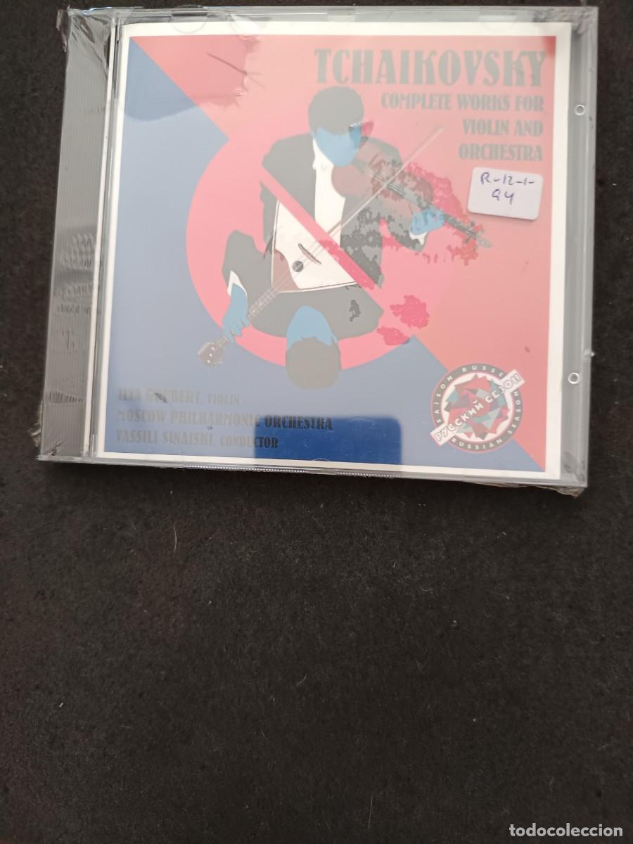 CDs de M&uacute;sica: TCHAIKOVSKY: COMPLETE WORKS FOR VIOLIN AND ORCHESTRA. DIR.: VITALY IVANOV. VIOLIN: ILYA GRUBERT