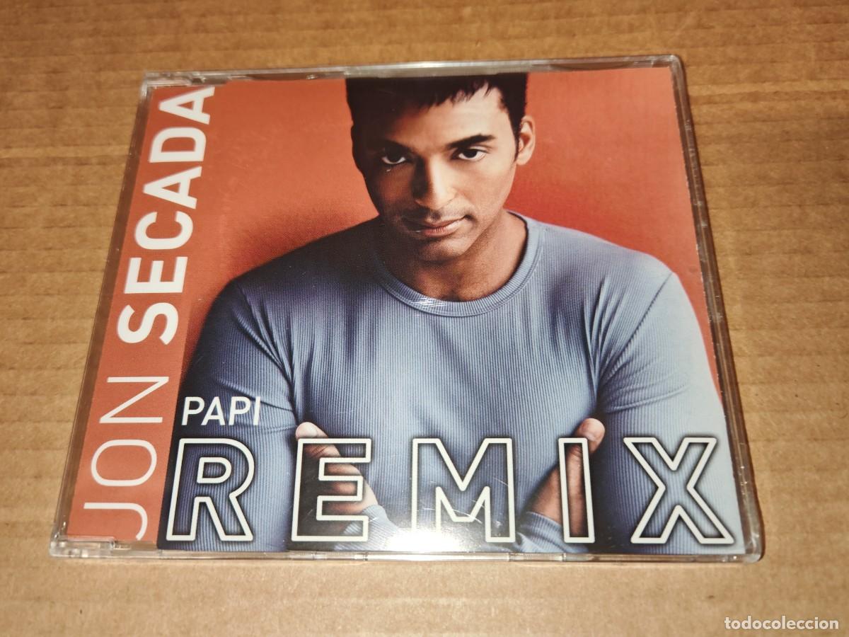 CDs de m&uacute;sica: JON SECADA Papi REMIX CD SINGLE Precintado PLASTICO DEL A&Ntilde;O 2000 8 TEMAS PABLO FLORES - Foto 1