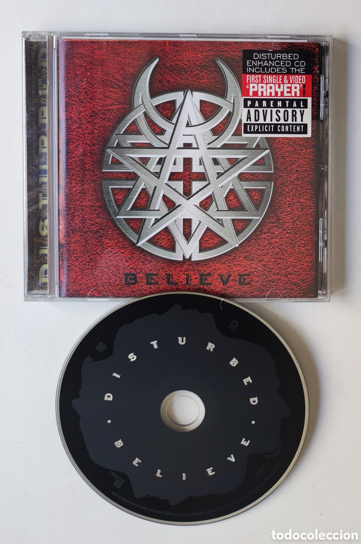 CDs de M&uacute;sica: DISTURBED / BELIEVE - REPRISE RECORDS 2002 CD / EXCELENTE ESTADO