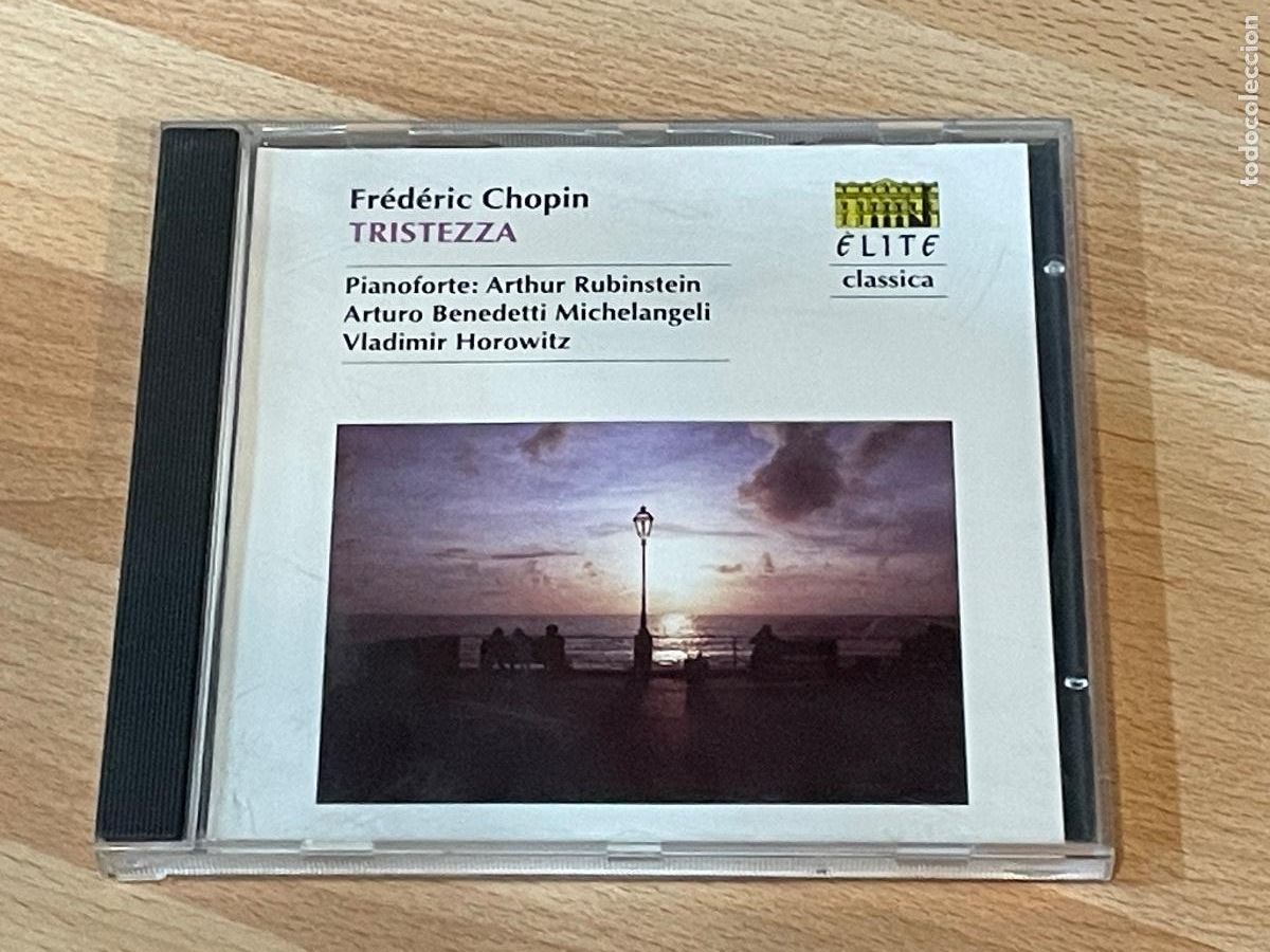 CDs de Musique: CHOPIN - TRISTEZZA - PIANOFORTE: RUBINSTEIN, MICHELANGELI, HOROWITZ... - ELITE 1992