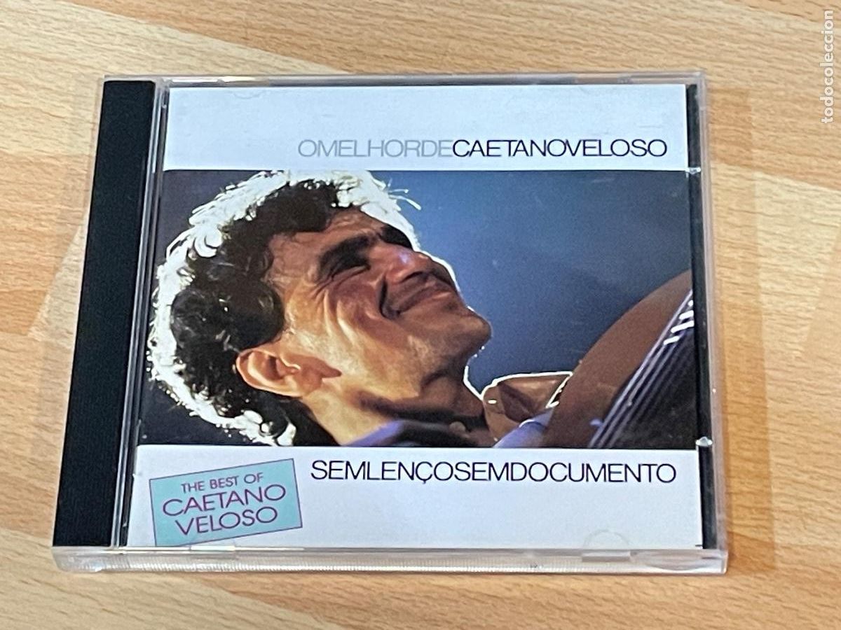 CDs de m&uacute;sica: O MELHOR DE CAETANO VELOSO. SEM LEN&Ccedil;O SEM DOCUMENTO - PHILIPS 1989